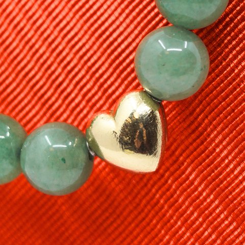 Ole Lynggaard; Heart shaped clasp in 14k gold Ole Lynggaard; Heart shaped clasp in 14k gold